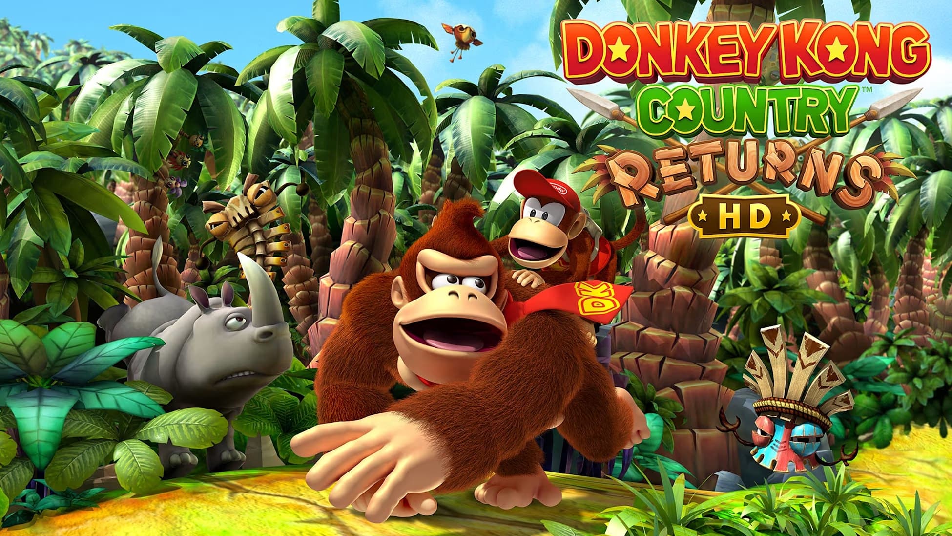 Donkey Kong Country Returns HD cover art