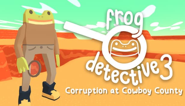 Frog Detective 3: Corruption at Cowboy County cover art